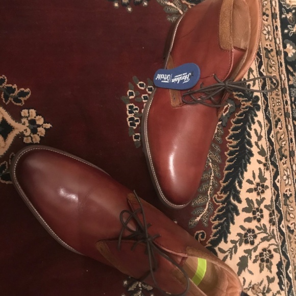 Florsheim Uptown Chukka cognac boot